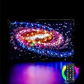 LocoLee RC LED Light Kit Compatible with Lego 31212 The Milky Way Galaxy (No Models) RC Creative Lighting Set Accessories Compatible with Lego The Milky Way Galaxy Set (RC Version Light Kit)