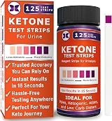 Just Fitter Ketone Urine Test Strips 125 Count for Ketosis Monitoring view 9