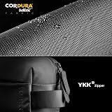 tomtoc Compact EDC Sling Bag Black, 3L Crossbody for Switch iPad Mini 7 view 3