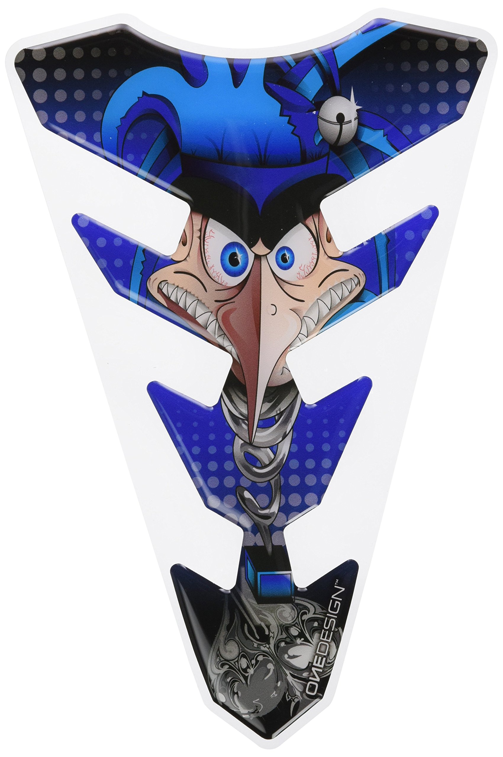 Puig 6496A Tank Pads Model Joker Blue