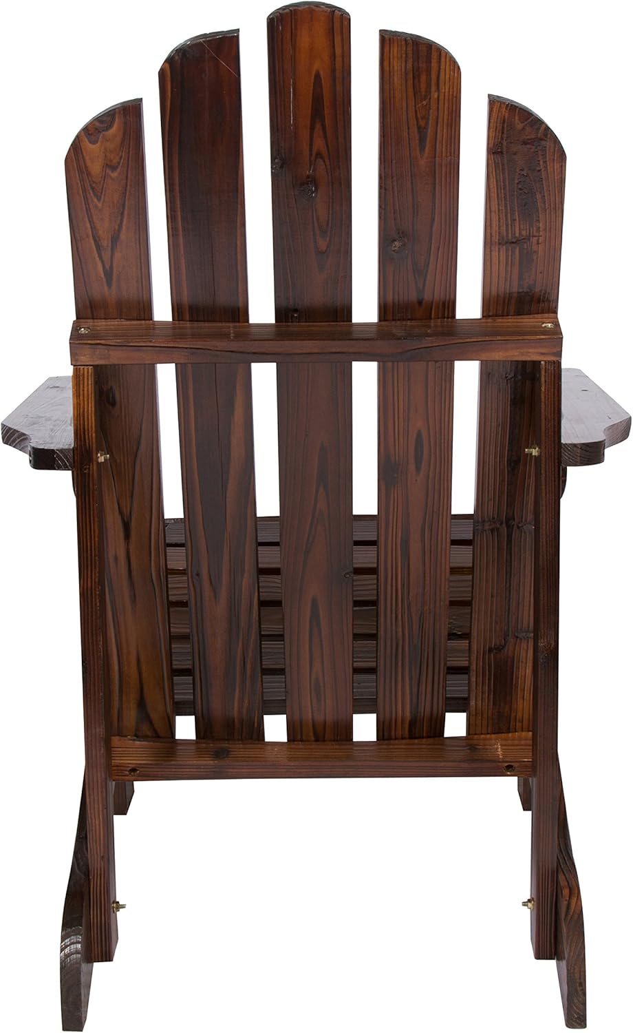 Shine Company Inc. 4618BB Marina Adirondack Chair, Burnt Brown : Adirondack Chair Resin : Garden & Outdoor