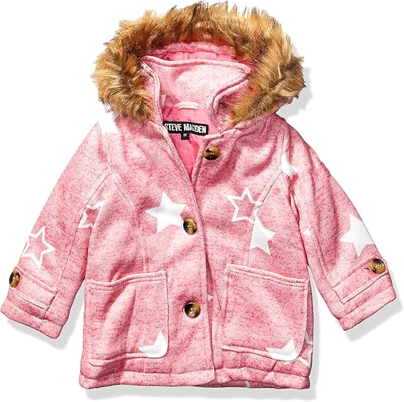 Steve Madden - Chaqueta de abrigo para niña (más estilos disponibles): Amazon.com.mx: Ropa, Zapatos y Accesorios