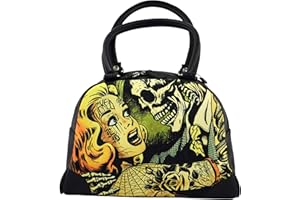 AEINIWERAABBCC Liquor Brand Horror Bowler Purse