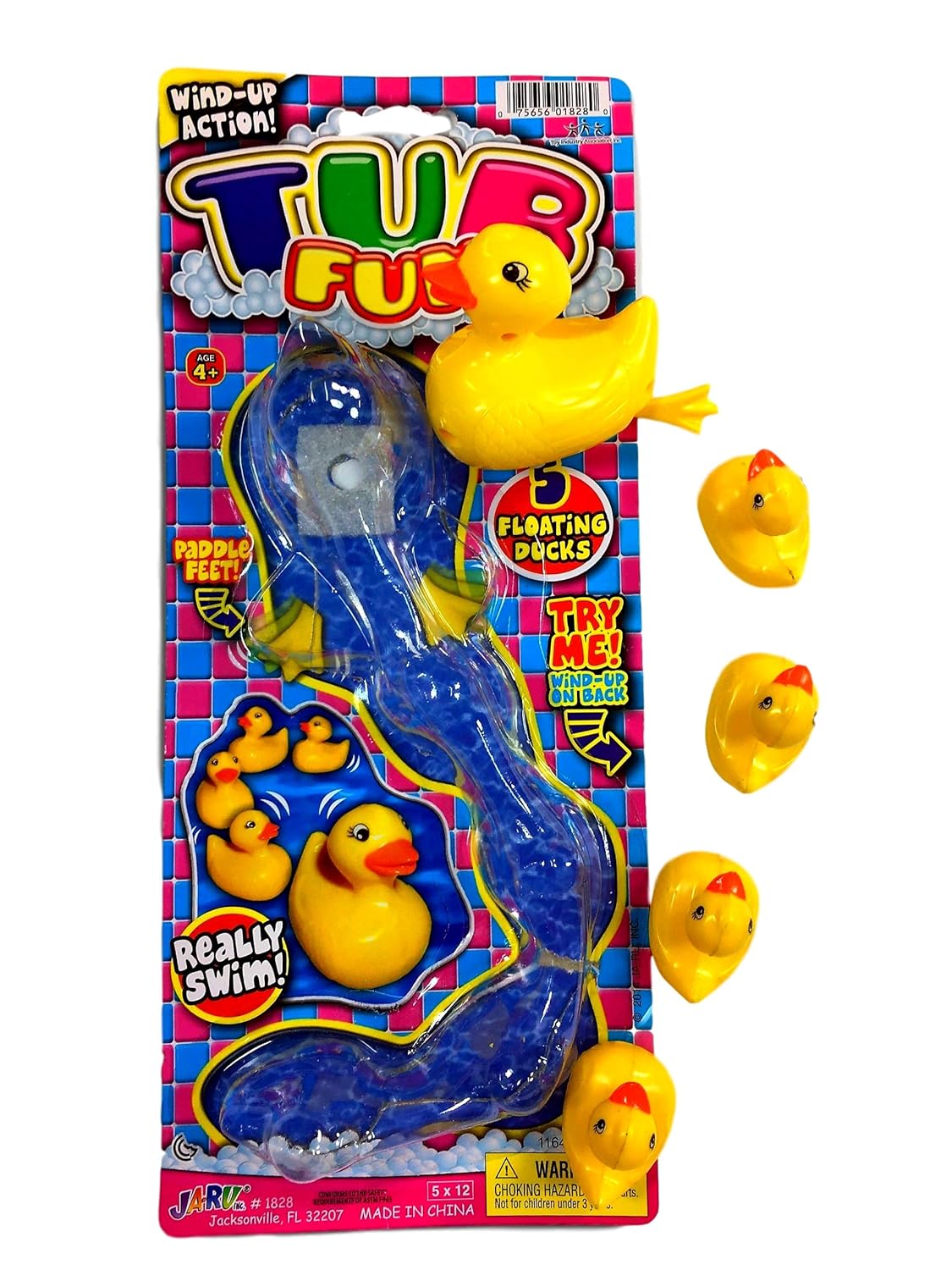 wind up duck bath toy