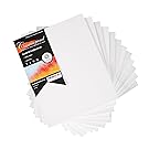 CONDA 5×7 inch Canvas Panels Pack of 12 Artist Quality Acid Free Canvas Board