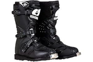 O'Neal - 0325-106 Boys New Logo Rider Boot (Black, Size 6)