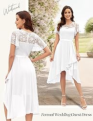 Wedtrend White Bridal Shower Dress Homecoming