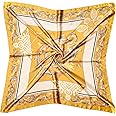 Lingso Silk Like Scarf,Head Scarves for Women,Stain Square Scarf for Hair Wrapping 35“X35”