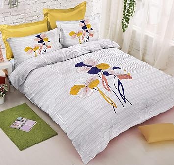 King Size Bedsheets For Double Bed Pure Cotton Jaipuri Double