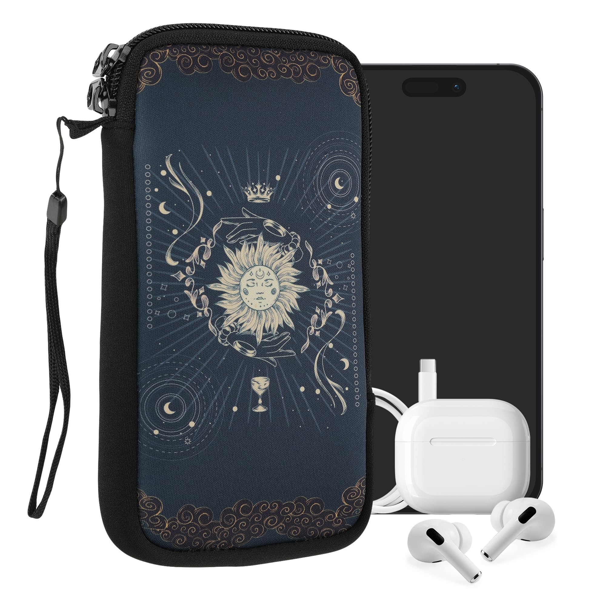 kwmobile Neoprene Sleeve for Smartphone Size XL
