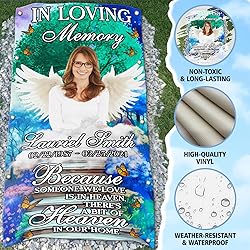 44memory Custom Memorial Grave Blanket Photo