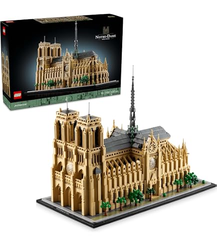BRIKSMAX Kit de Iluminação para Lego 21061 Notre Dame Cathedral
