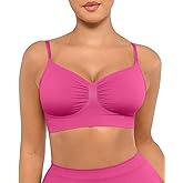 FeelinGirl Bralettes for Women with Support Comfortable Bras No Underwire Seamless Everyday Bras