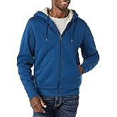 Amazon Essentials Hoodie For Men, Sherpa-Lined Full-Zip Fleece Sweatshirt