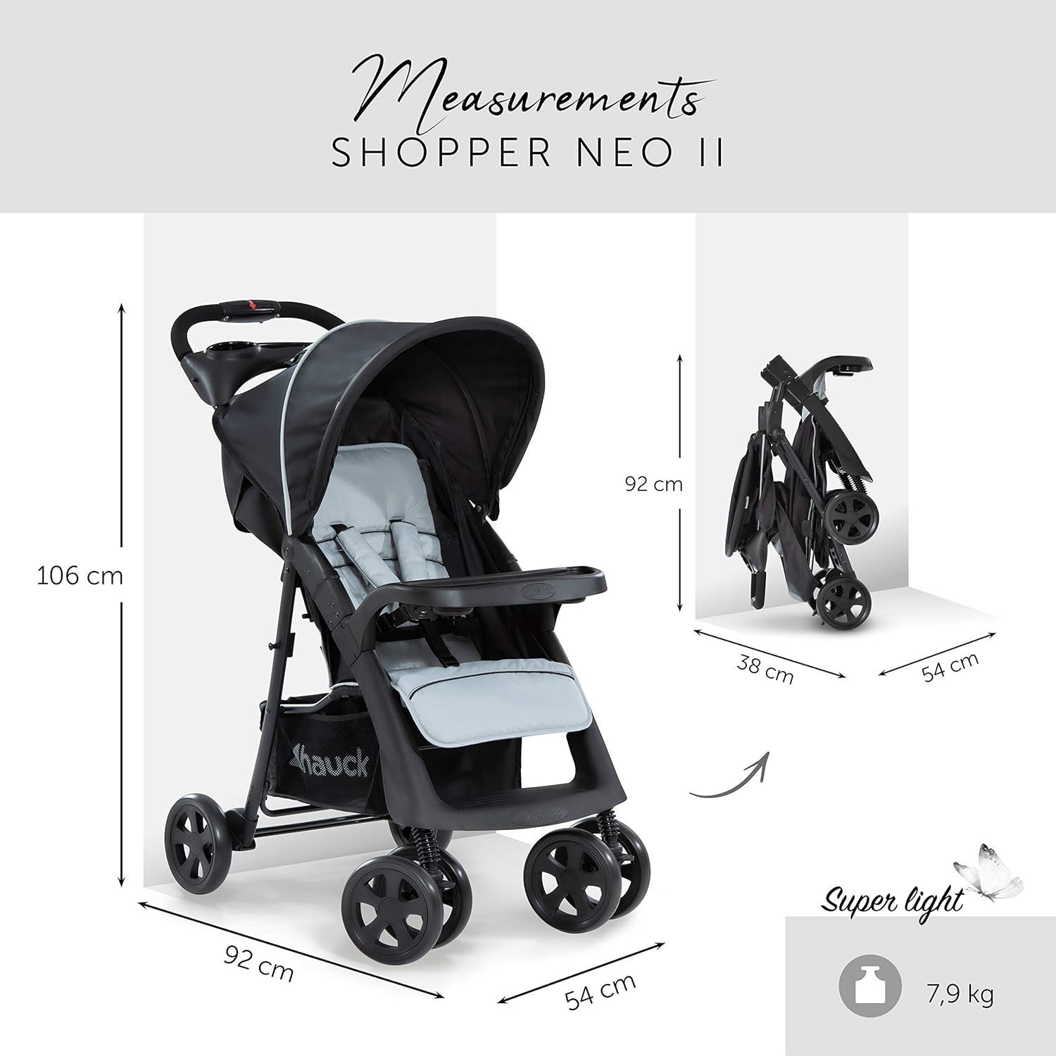 hauck buggy shopper neo ii