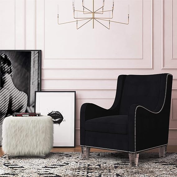 Amazon Com Cosmoliving By Cosmopolitan Nixon Modern Velvet Fabric