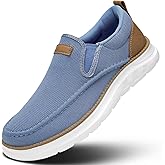 Mens Casual Slip in Shoes Boat Slip On Loafers Fashion Walking Dress Sneakers Work Lightweight Mesh Oxfords Soft Sole