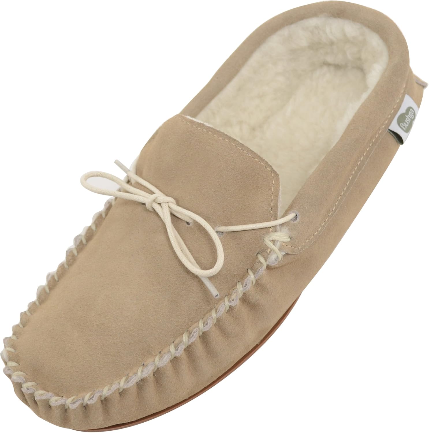 mens rubber sole moccasins