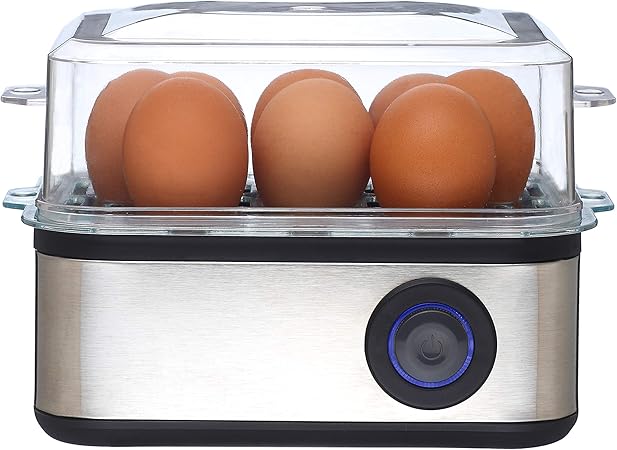 Venga Cuit œufs 2 En 1 Cuiseur Vapeur Parfait Pour Jusqu A 8