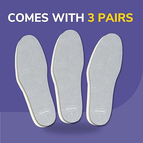 Dr Scholl's Go Sockless! Cushioning Insoles for Women Men Unisex