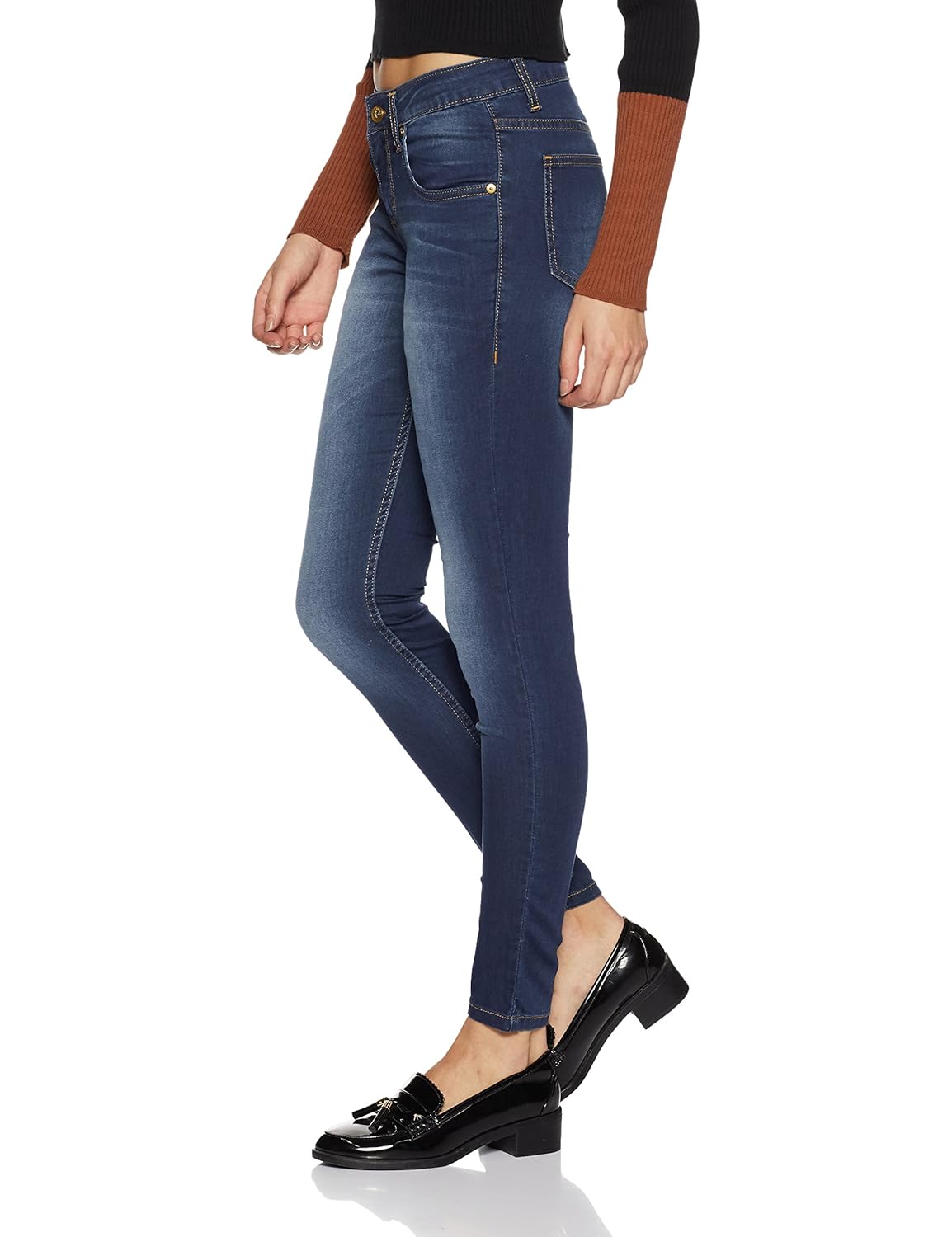 symbol amazon brand women's low waist skinny jeans