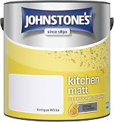 Johnstone's Kitchen Paint Antique White Matt Finish 2.5L 12m2 Coverage
