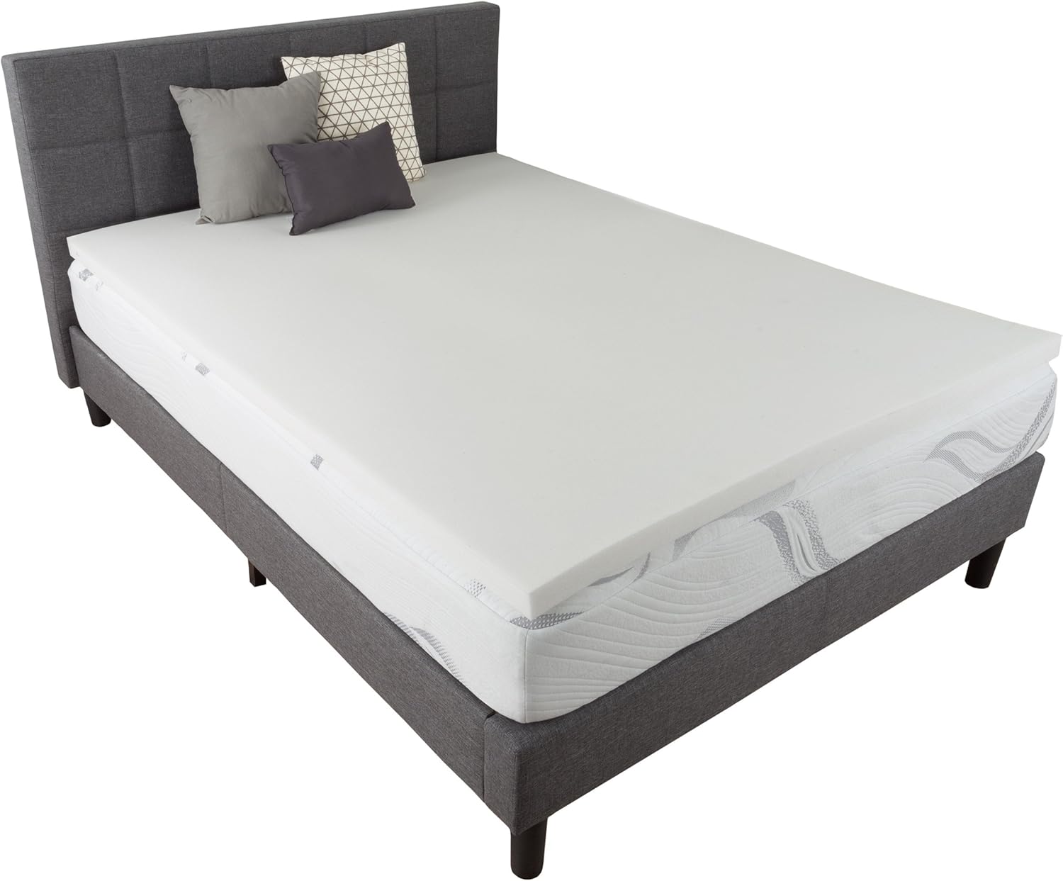 Best Bluestone 2 Inch Memory Foam Mattress Topper