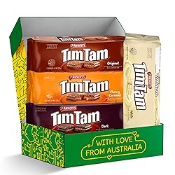 Tim Tam Cookies Care Package Gift Set - 4 Pack Full