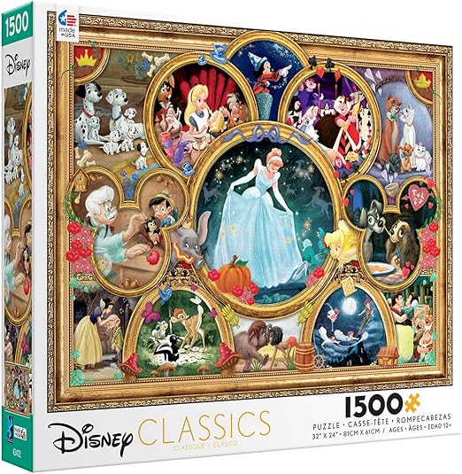 Amazon シーコ Ceaco ディズニー クラシック コラージュパズル 1500ピース ジグソーパズル おもちゃ