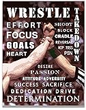 Wrestling Motivational Poster Art Print 11x14 Kids
