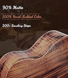 Ulumac Tenor Ukulele, KOA Acacia Wood 26 inch