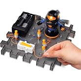 Discovery #MINDBLOWN Action Circuitry Electronic Experiment Mini STEM Set, Build-it-Yourself Engineering Toy Kit, Explore The Science of Motion, Robot Spinner Experiment, Great Gift for Kids Ages 8+