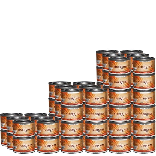 Tiger Chef Fancy Heat Methanol Blue Gel Fuel 7 Oz Cans Burns 2 5 Hours 72 Amazon In Industrial Scientific