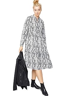 tiered midi dress with sleeves