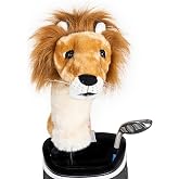 Daphne's Headcovers Lion Driver Headcover | Premium Driver Headcovers | Funny Golf Club Covers | Stylish Protection for Your Clubs | Men's Golf Gear | Driver Headcover for Men and Women