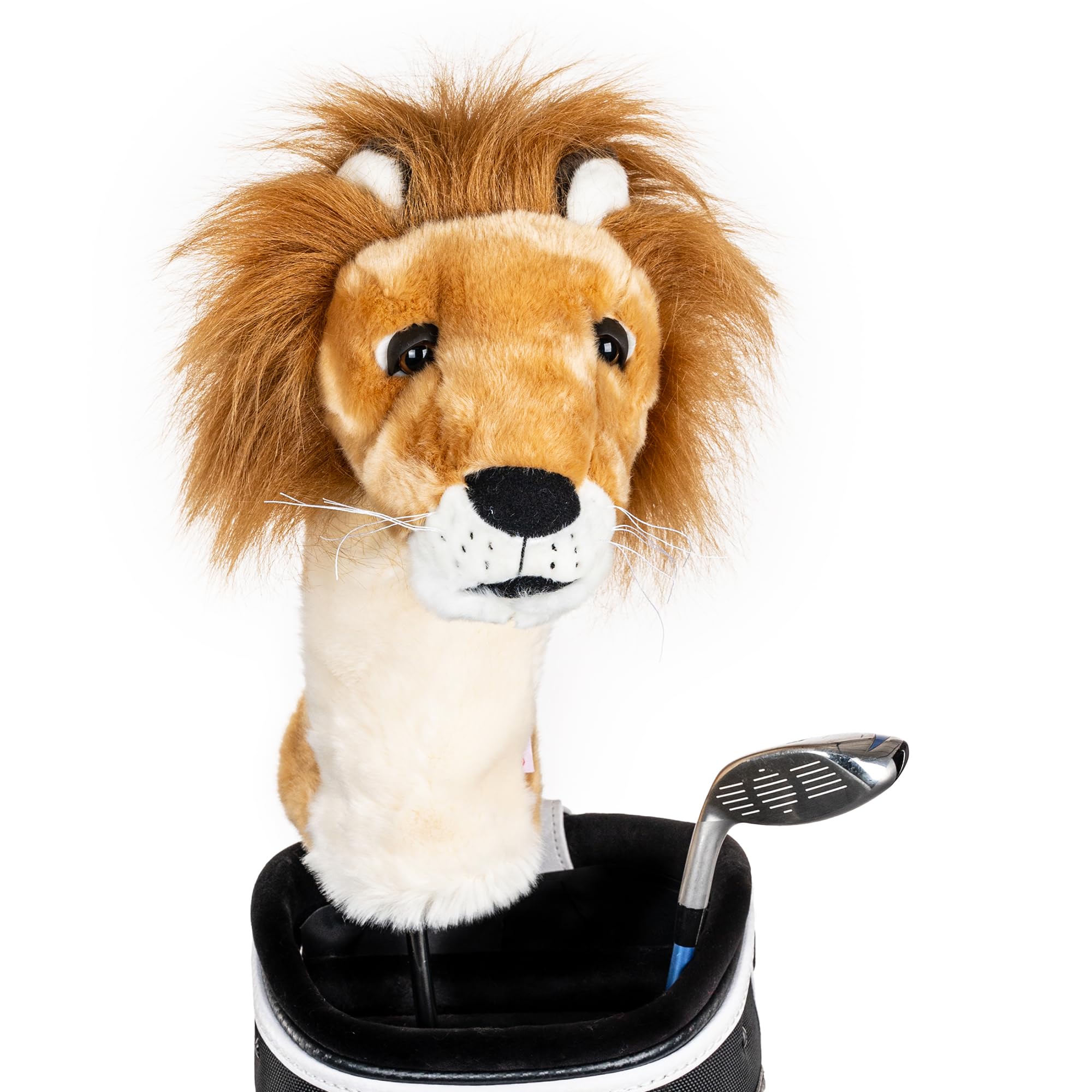 Daphne's Lion Novelty Head Cover - Brown