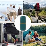 KufaerBeam Travel Toothbrush Cup Case Portable Multifunctional Holder view 5