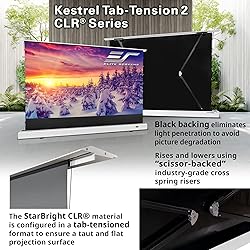 Elite Screens Kestrel Tab-Tension CLR, 121 inch