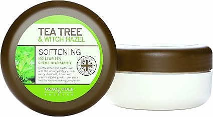 tea tree and witch hazel moisturiser