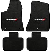 Lloyd Mats Custom-Fit Carpeted Floor Mats Premium Luxury Car Floor Liners for Dodge Charger RWD 2011-2023 (Charcoal, Fronts + Rears)