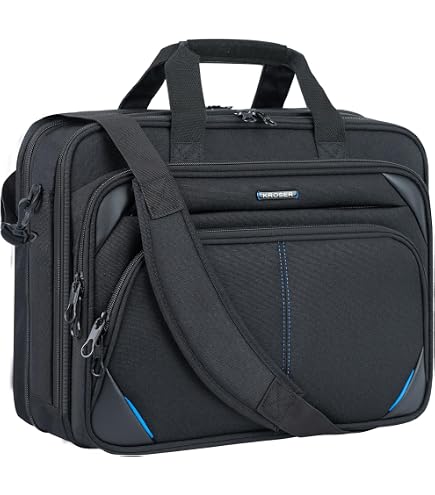Amazon.com: KROSER Laptop Bag Expandable Briefcase Computer Bag