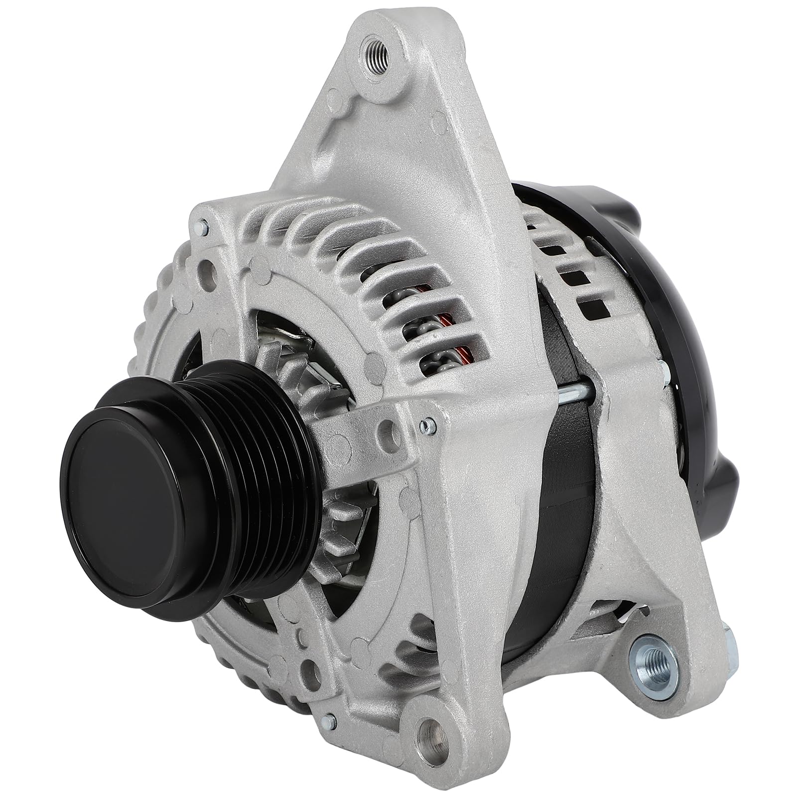 Photo 1 of SCITOO Alternator Fits for Toyota for Highlander 2010-2014, for Venza 2010-2015, L4 2.7L - 12V 130Amp CW 6 Groove Clutch Pulley, Replace OE 11403 104210-2350 27060-0V020 2101160 1042102350