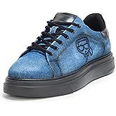 Karl Lagerfeld Mens White Label Karl Denim Sneakers
