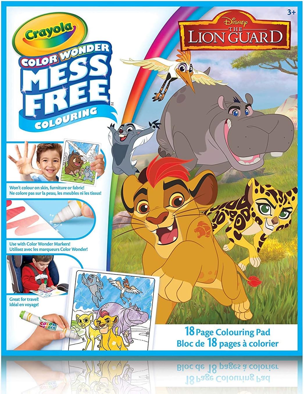 Blaze Crayola Color Wonder Bundle 10pk Markers Lion Guard Beat Bugs Coloring Pens Markers