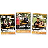 Tai Chi Fit OVER 50 3-disc Set (David-Dorian Ross Tai Chi DVD) Gentle Exercises for Beginners Bestseller Collection workouts include Standing, Seated, and Balance Exercises **Chair Exercise** Perfect for All Ages or Seniors