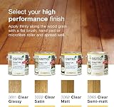 Osmo Polyx-Oil 3032 Clear Satin 0.375L Hard Wax Oil Wood Furniture Floor Finish view 5