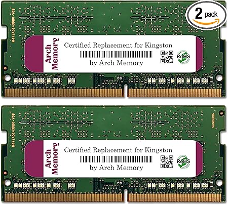 Arch Memory 16 Gb 2 X 8 Gb 260 Pin Ddr4 So Dimm Ram Replacement For Kvr21s15s8k2 16 At Amazon Com