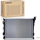 A-Premium Engine Coolant Radiator Assembly with Transmission Oil Cooler | Compatible with Hyundai Sonata 11-14 2.4L, Azera 15-17 3.3L &amp; Kia Optima 11-15 2.4L, Cadenza 14-15 3.3L, AT
