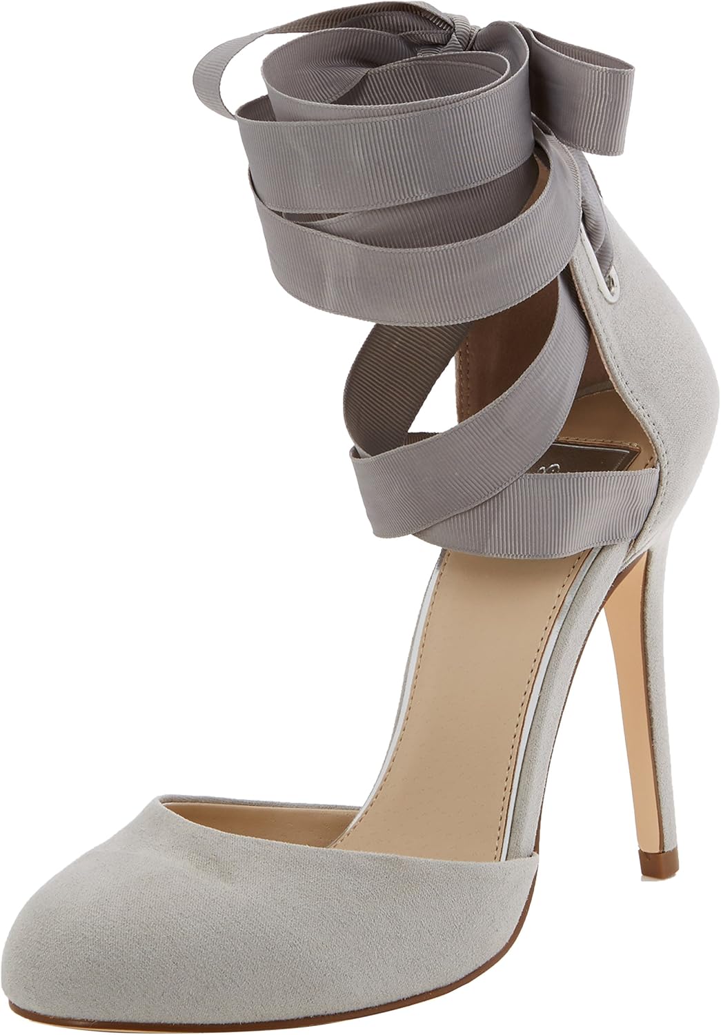 closed toe wrap heels