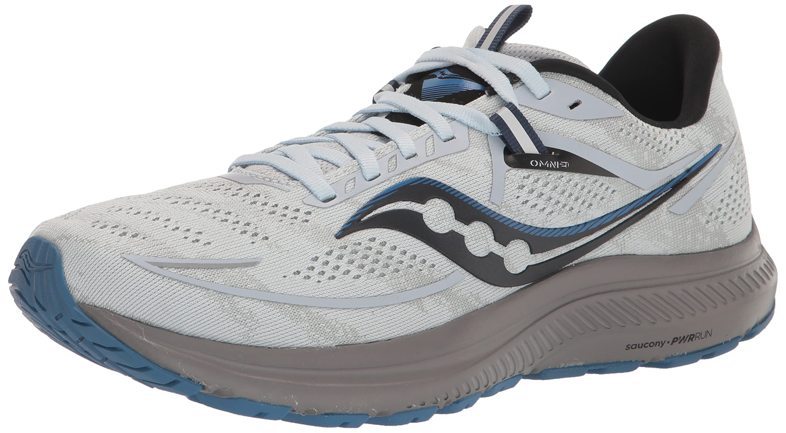 Saucony Omni 21 Men's Sneaker, Vapor/Hydro, 13